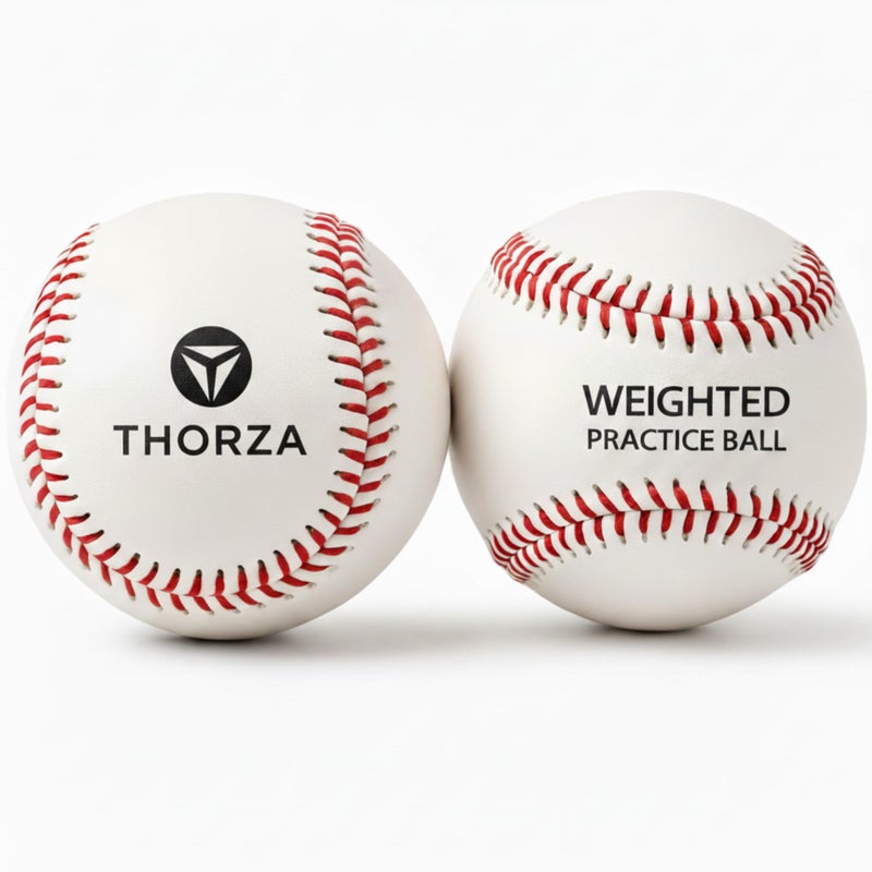 Thorza Weighted Baseballs for Pitching & Throwing Training - Velocity Building Balls for Hitting Practice & Strength Development - Youth to Pro, (3, 4, 6 Oz.) - Set of 3 - Image 2